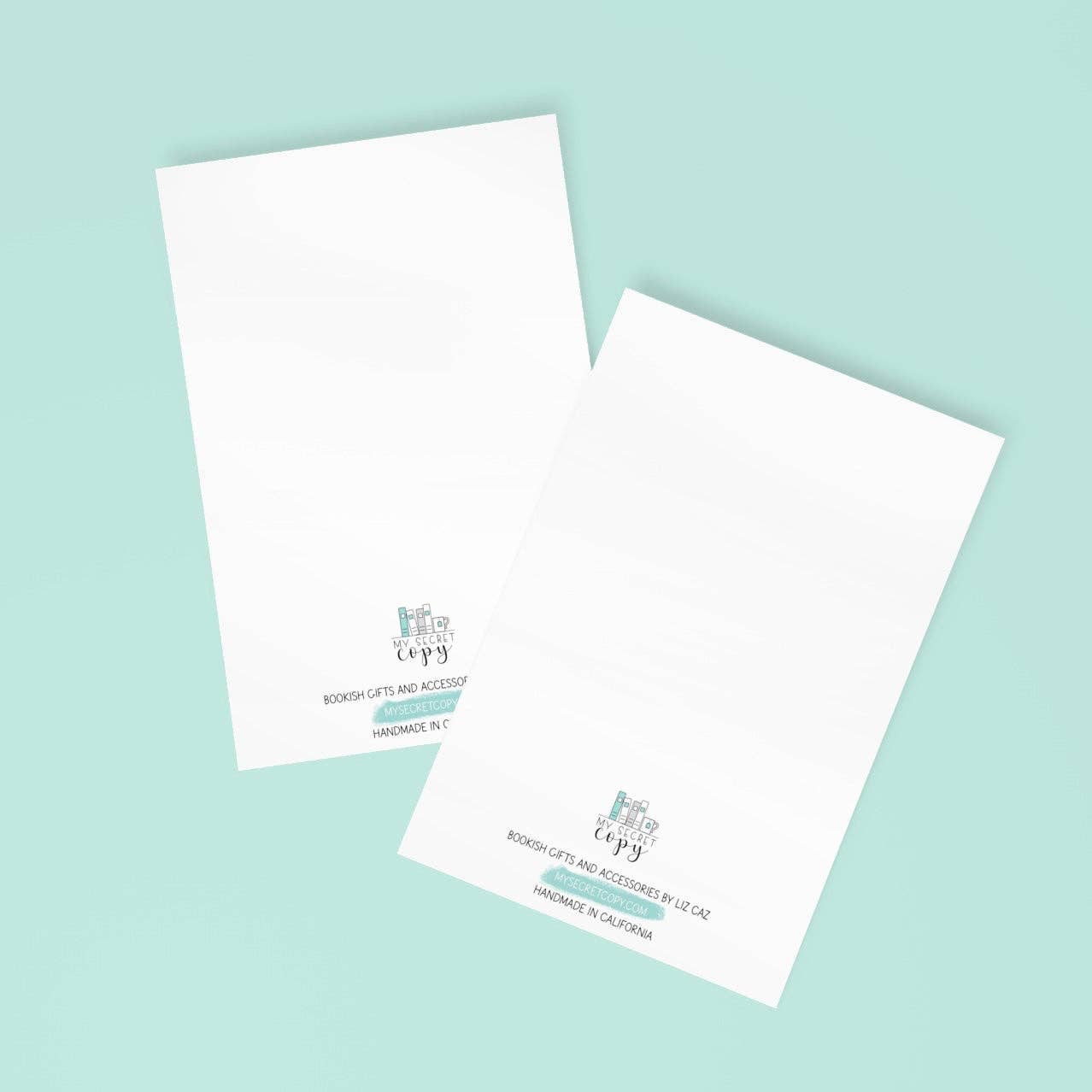 Greeting Card - Book Shopping Buddy