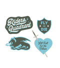 Fourth Wing Fly or Die Stickers