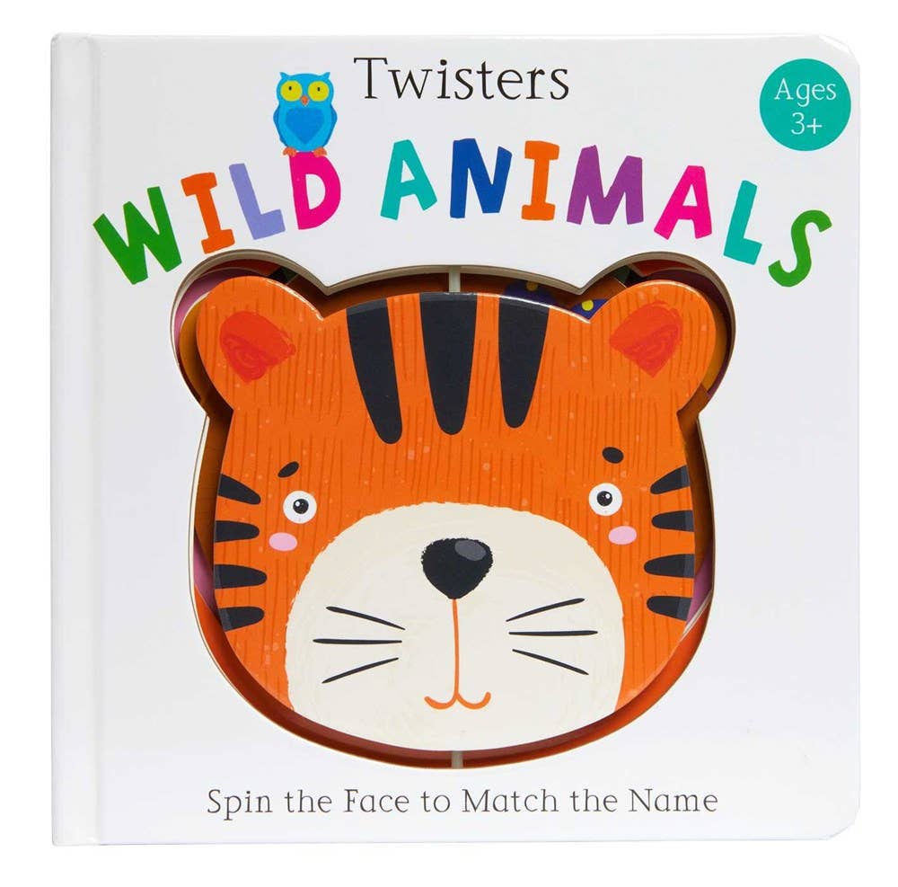Twisters: Wild Animals (Matching Board Book)