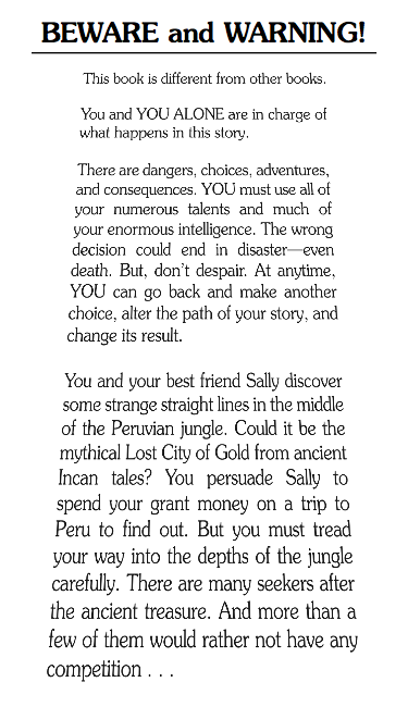 Inca Gold, Children's Book
