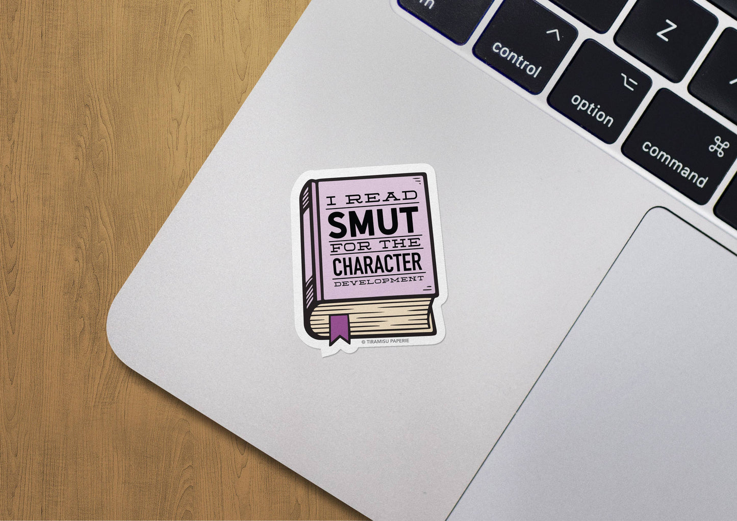 I Read Smut for The Character Development Sticker