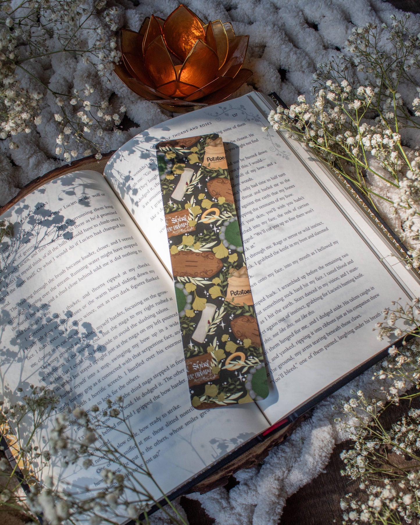 The Shire 2x8 Bookmark | Fantasy Reader Bookmark