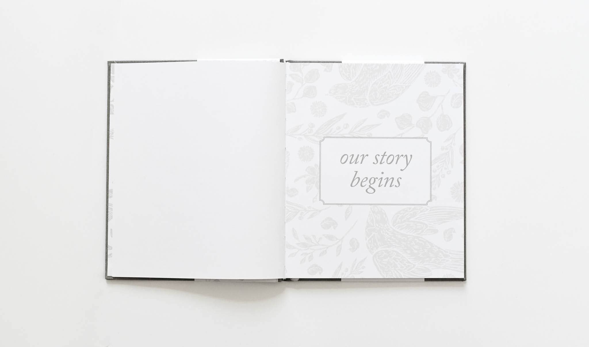 Engagement Journal | Gift for New Brides | Book for Couples: Taupe