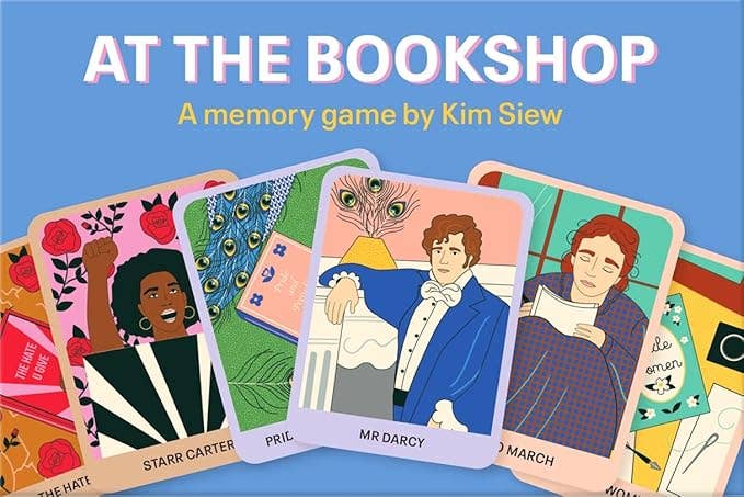 At The Bookshop: A Book Lover's Memory Game