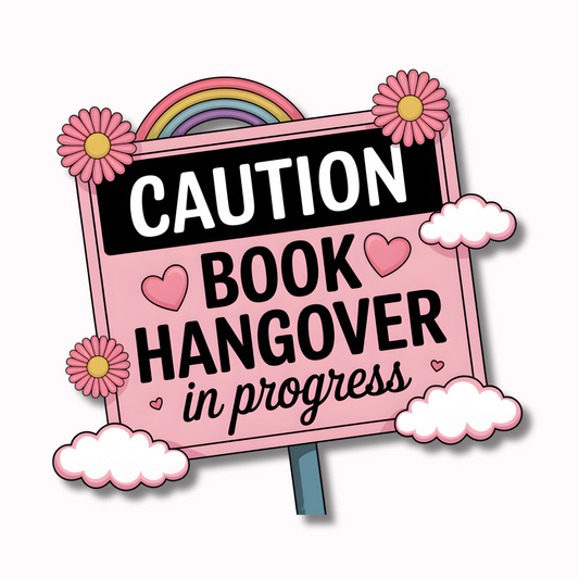 Magnetic Bookmark - Book Hangover in Progress