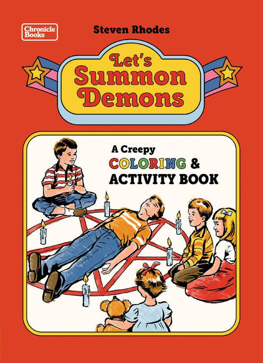 Coloring and Activity Book - Let's Summon Demons
