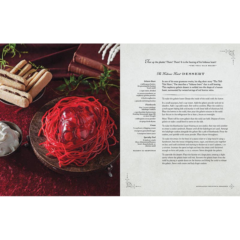 A Ravenous Feast (An Edgar Alan Poe inspired Cookbook!)
