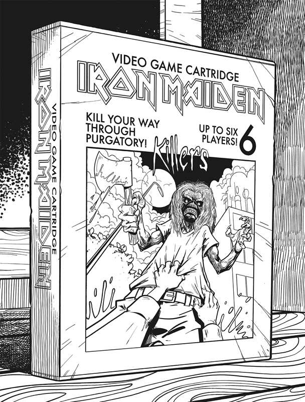 Coloring Book - Iron Maiden Official