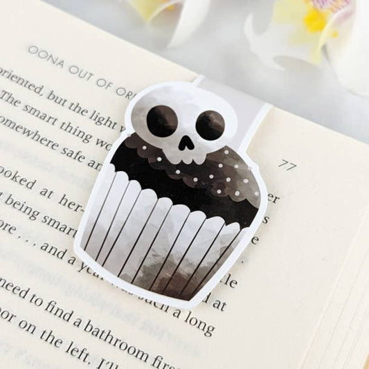 Magnetic Bookmark - Skull Bookmark