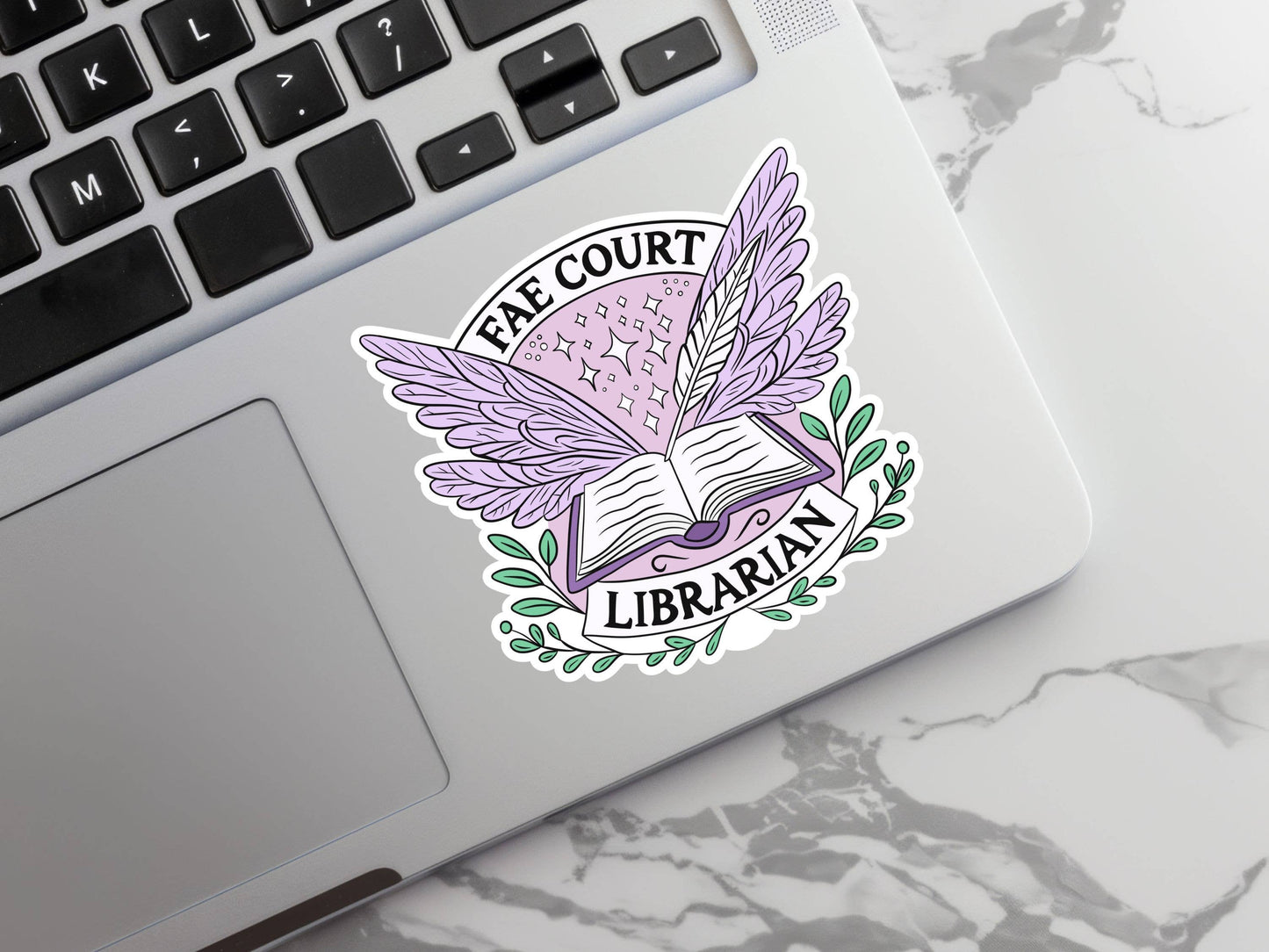 Fae Court Librarian Sticker