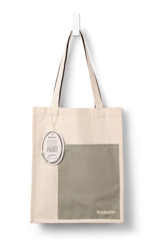 Tote Bag - Bookaroo Fern & Cream