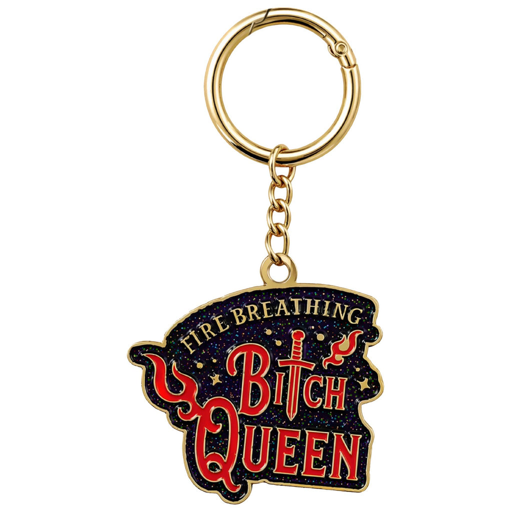 Bag Charm - Throne of Glass: Fire Breathing B*tch Queen
