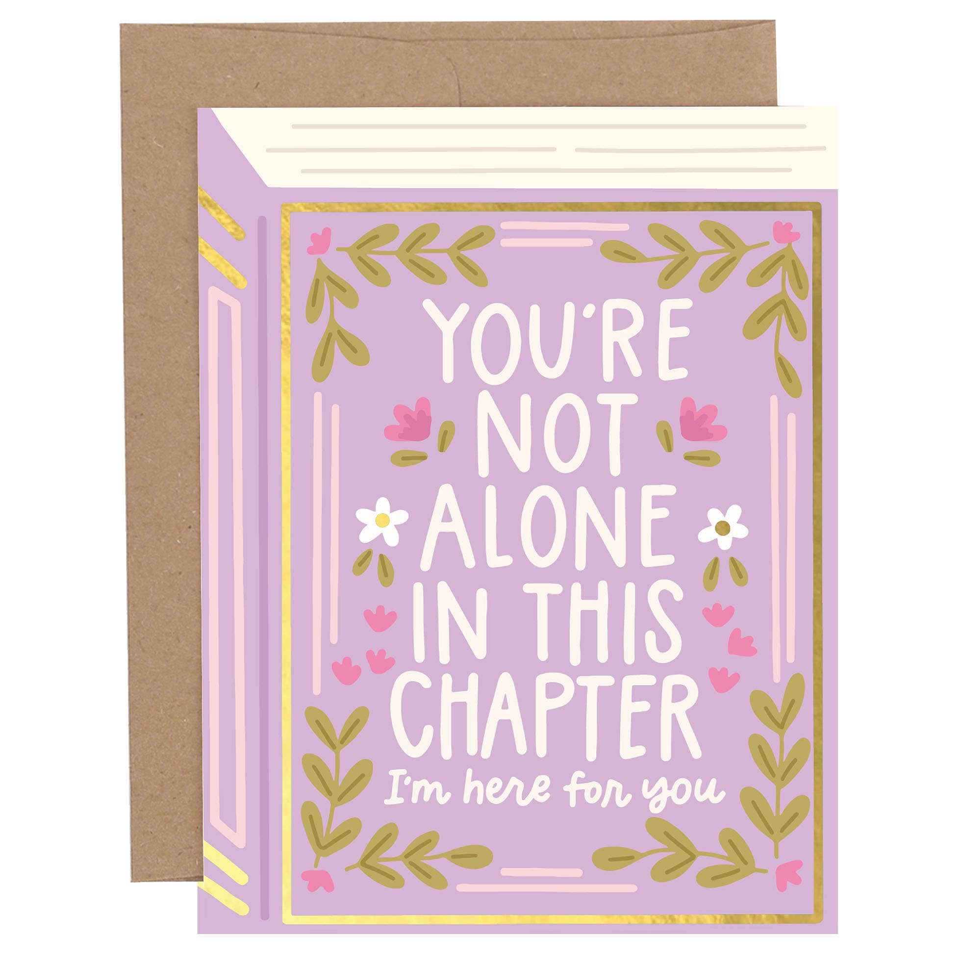 Greeting Card - You're Not Alone Sympathy
