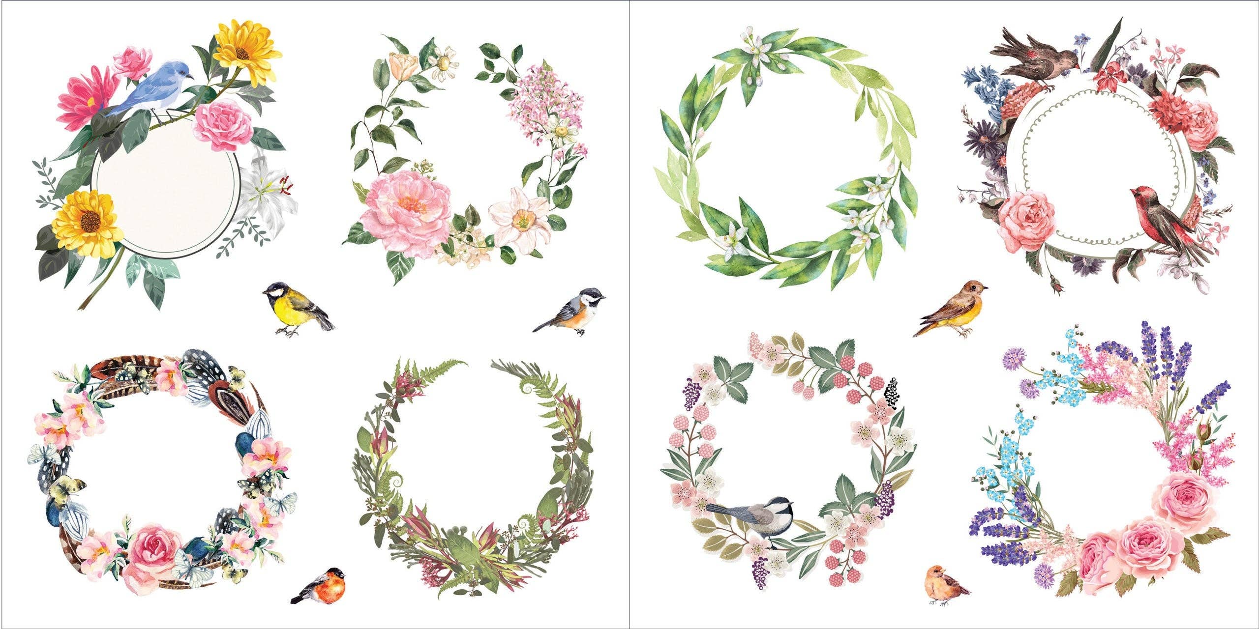 Sticker Book - Bunches of Botanicals (500 stickers)