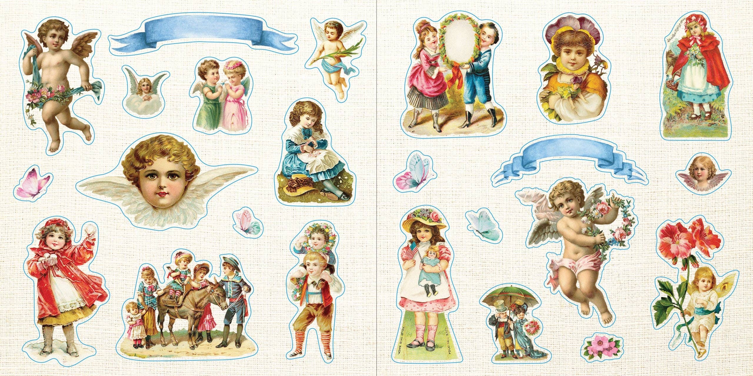 Sticker Book - Loads of Ephemera (580 stickers)