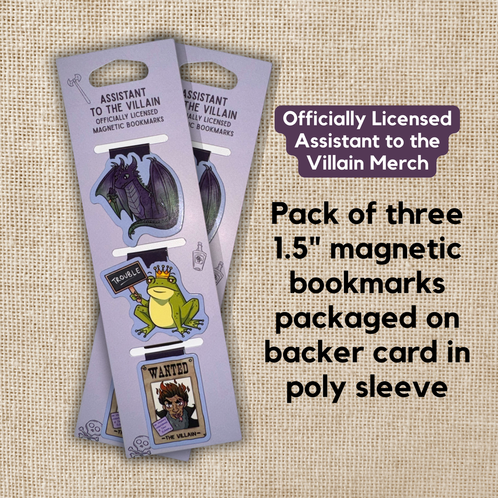 Assistant to the Villain Magnetic Bookmark Set