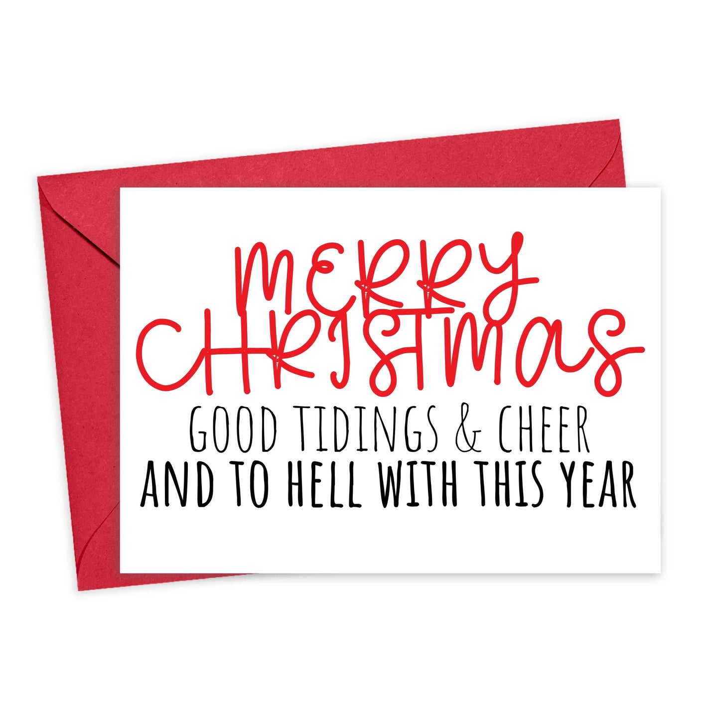 Greeting Card - Good Tidings and Cheer