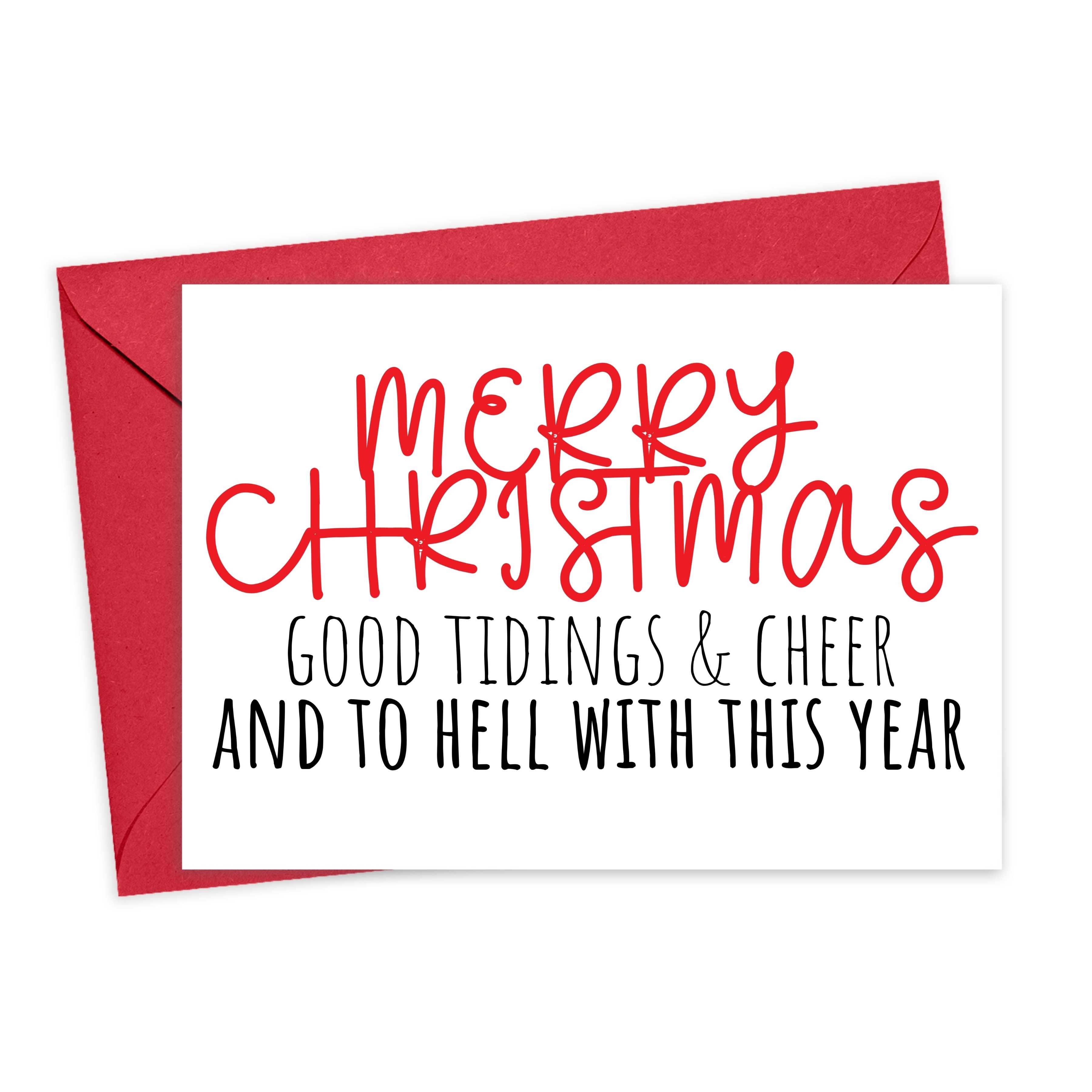Greeting Card - Good Tidings and Cheer