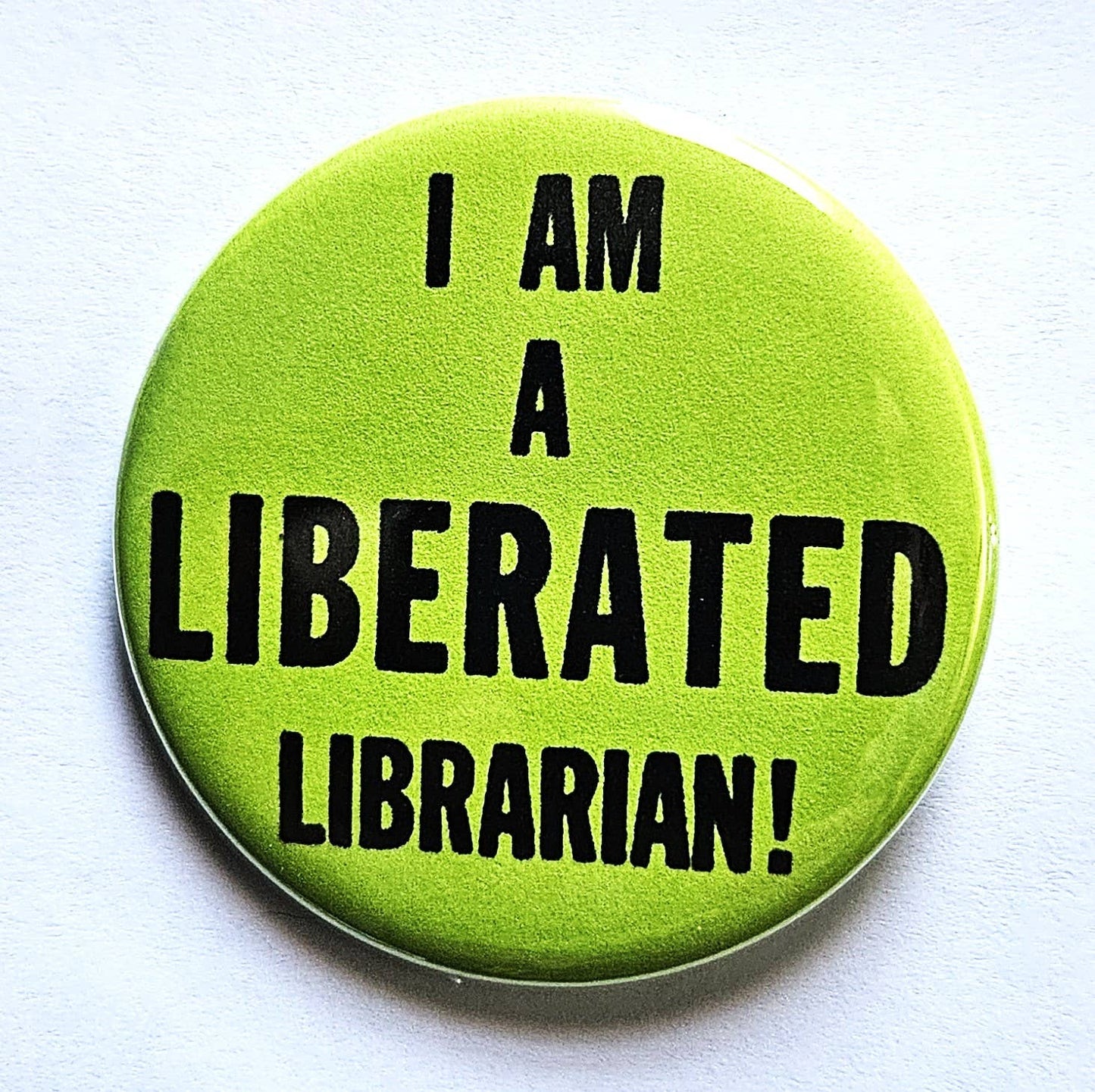Button : Friend of the library / 2.25" Large Button