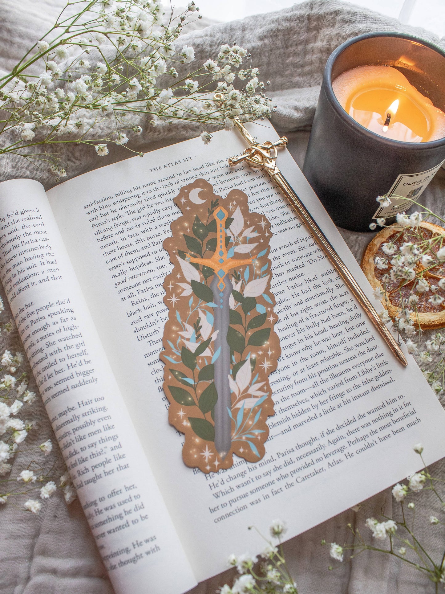 Sword Of Corbois Die-Cut Bookmark | Everflame