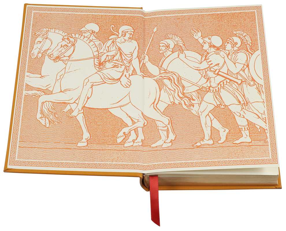 Iliad & Odyssey by Homer: Embossed Leather