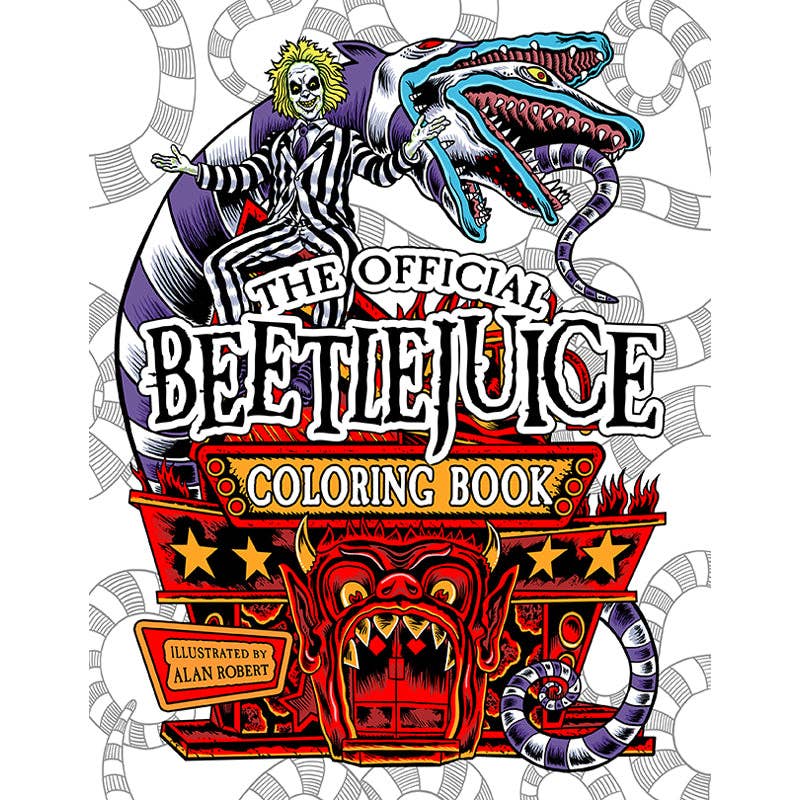 Coloring Book - The Official Beetlejuice