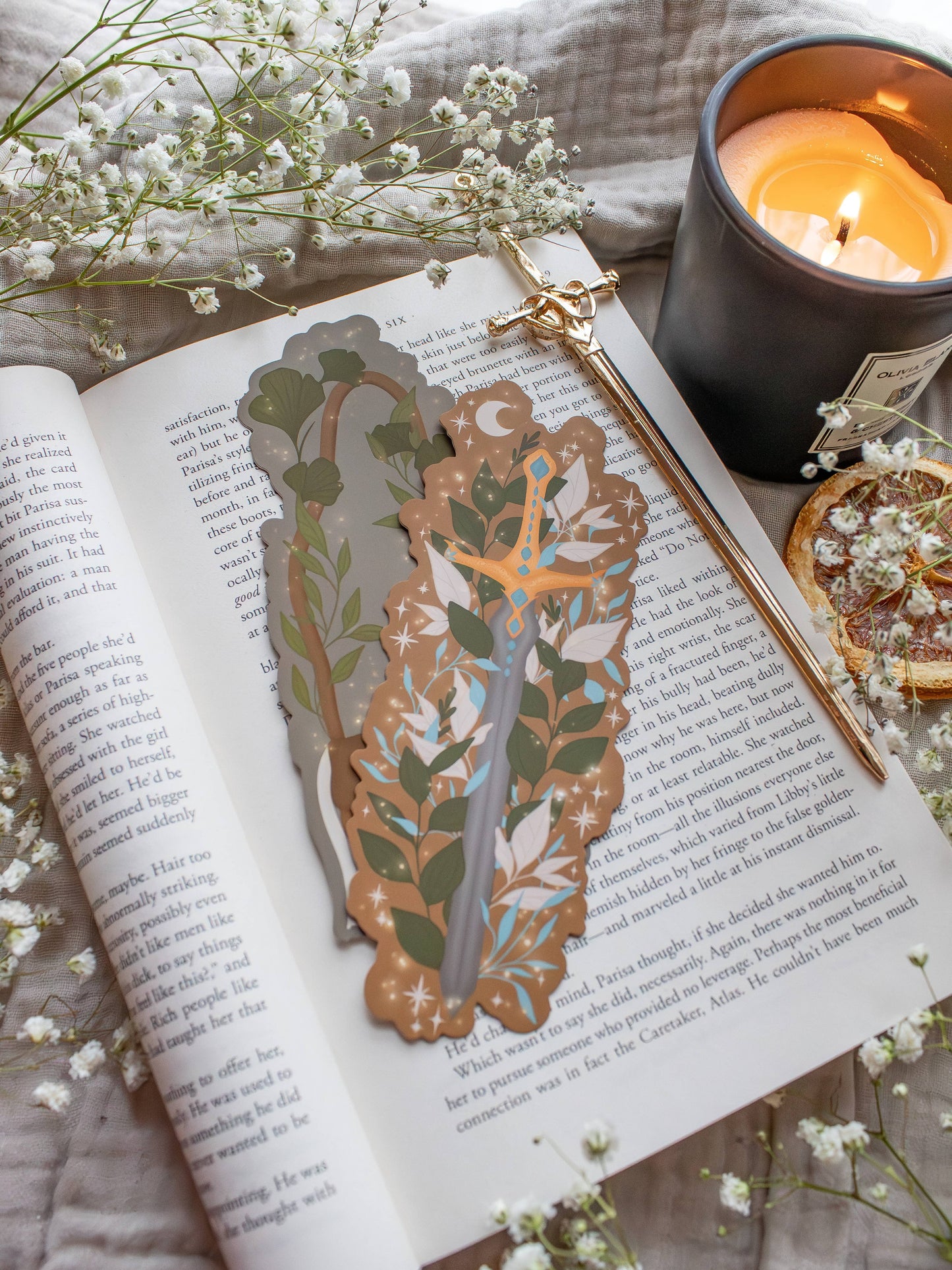 Sword Of Corbois Die-Cut Bookmark | Everflame