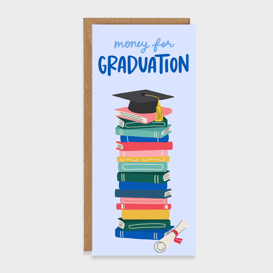 Money for Graduation Money Holder Card
