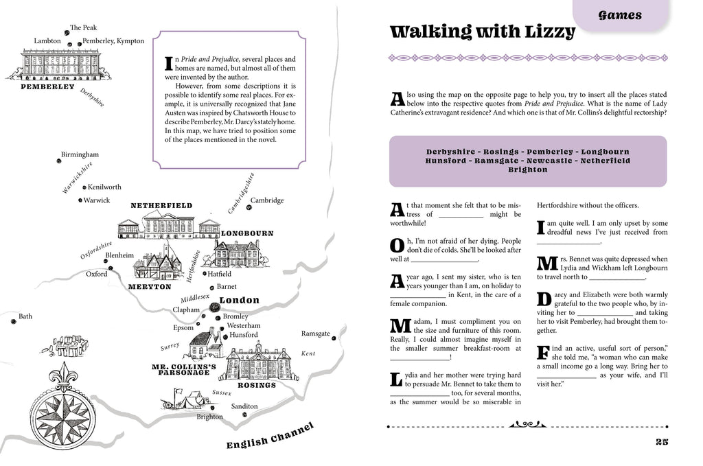 Pride and Prejudice: Puzzles & Games for Avid Readers
