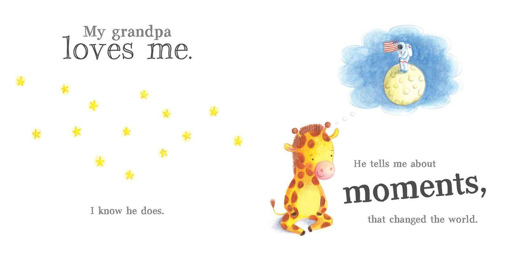 My Grandpa Loves Me by: Hardcover; 8 pages / English