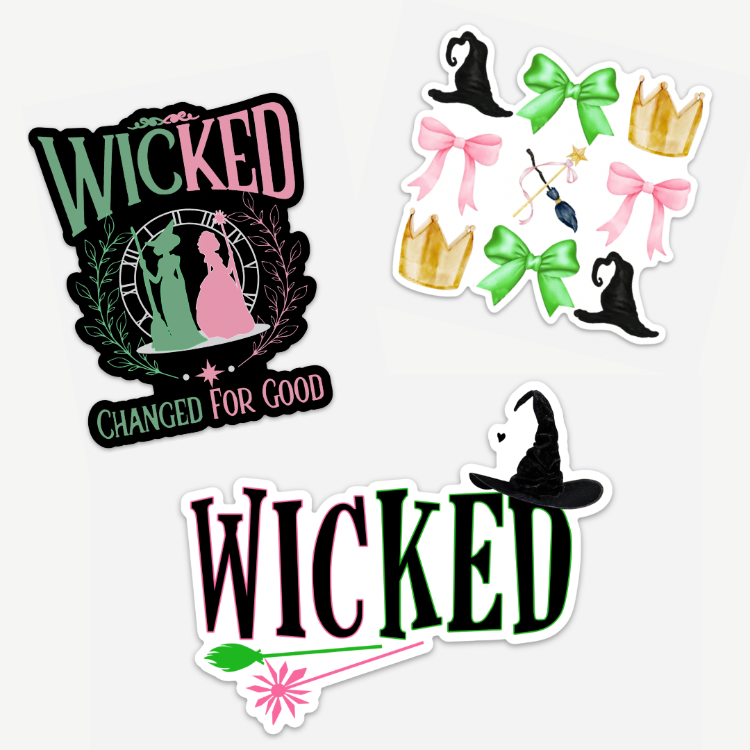 Wicked Movie Musical Changed for Good Sticker