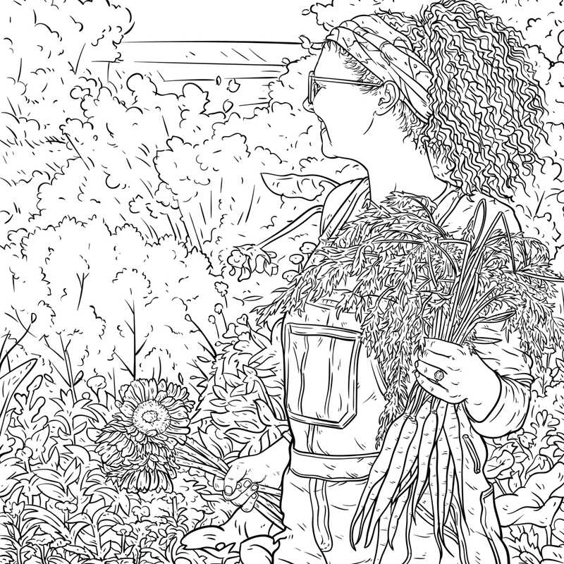 Coloring Book - Cottagecore