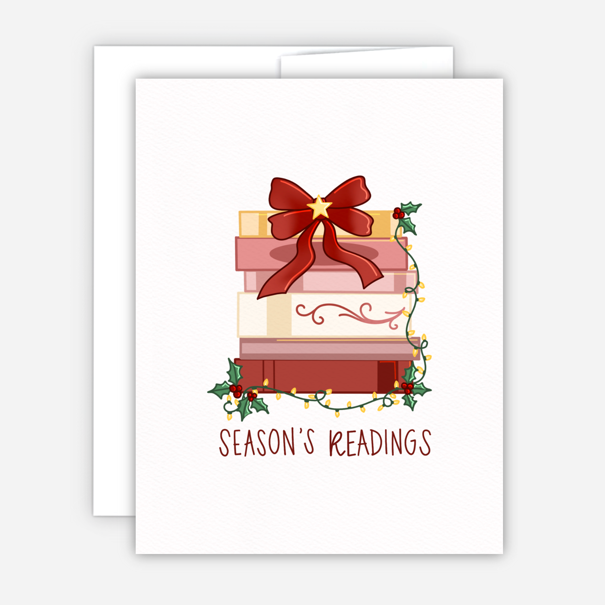 Greeting Card - Season's Readings Christmas Card