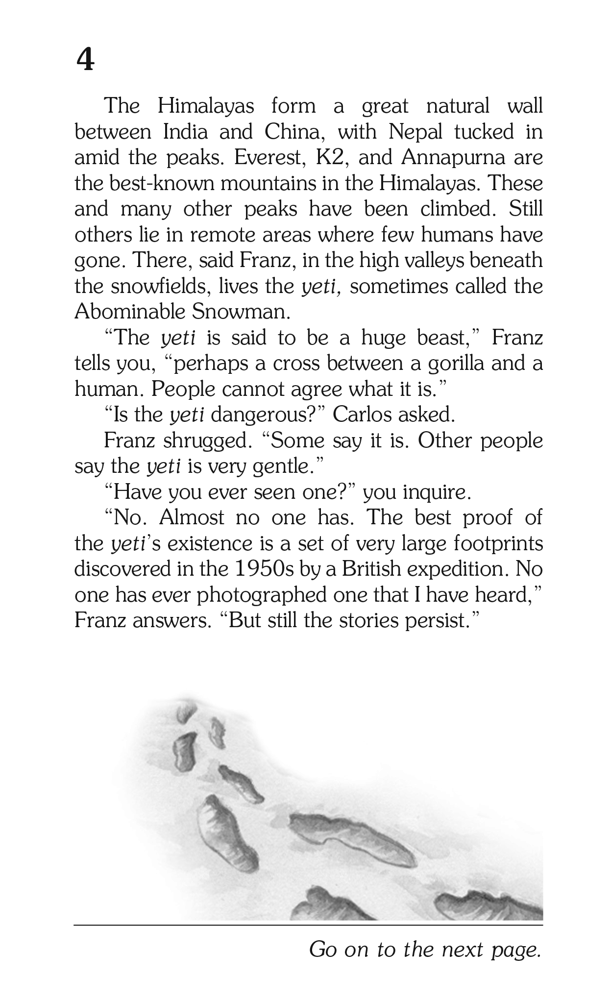 The Abominable Snowman - Choose Your Own Adventure