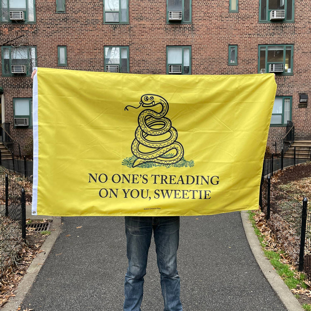 Flag - No One's Treading On You, Sweetie 3' x 5'