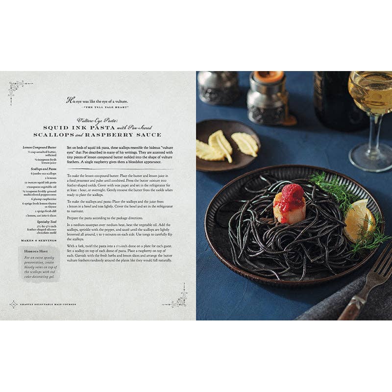 A Ravenous Feast (An Edgar Alan Poe inspired Cookbook!)