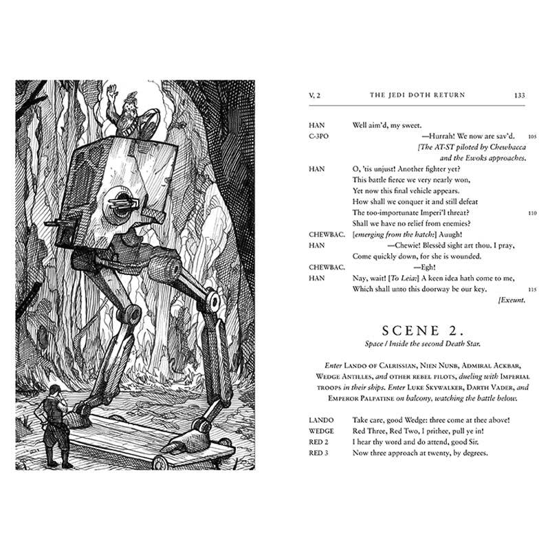 William Shakespeare's The Jedi Doth Return: Star Wars Pt 6