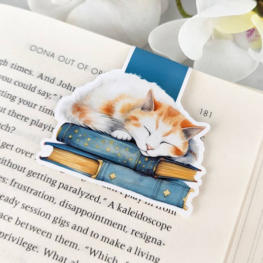 Magnetic Bookmark - Cat