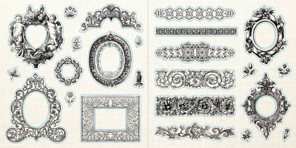 Sticker Book - Loads of Ephemera (580 stickers)