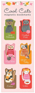 Magnetic Bookmark Set - Cool Cats