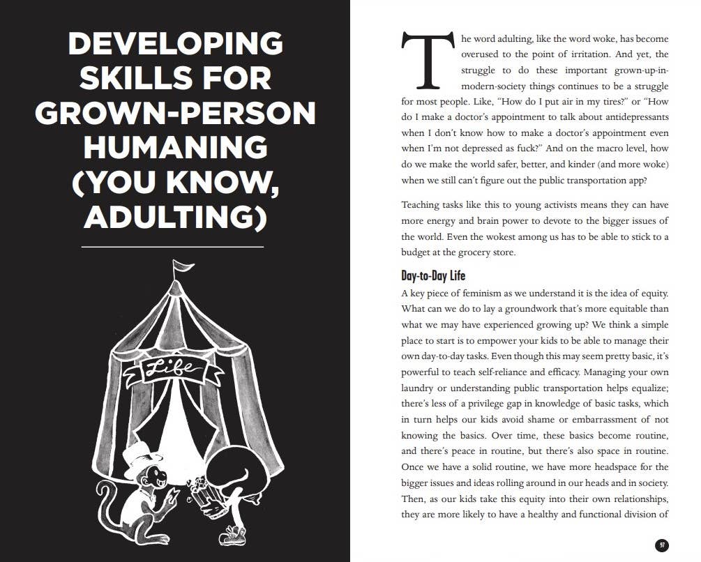 Microcosm Publishing & Distribution - Woke Parenting: Raising Feminist Empathetic Kids (Paperback)