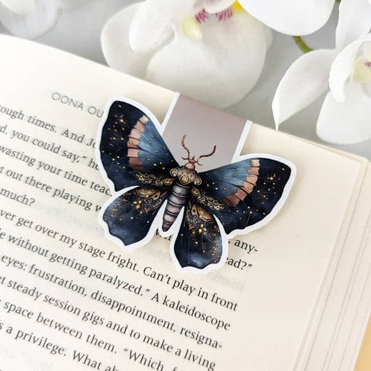 Magnetic Bookmark - Celestial moth