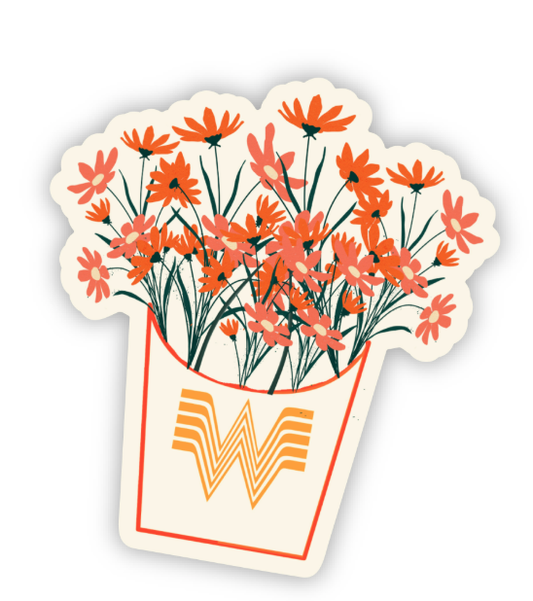 Whatafries Sticker