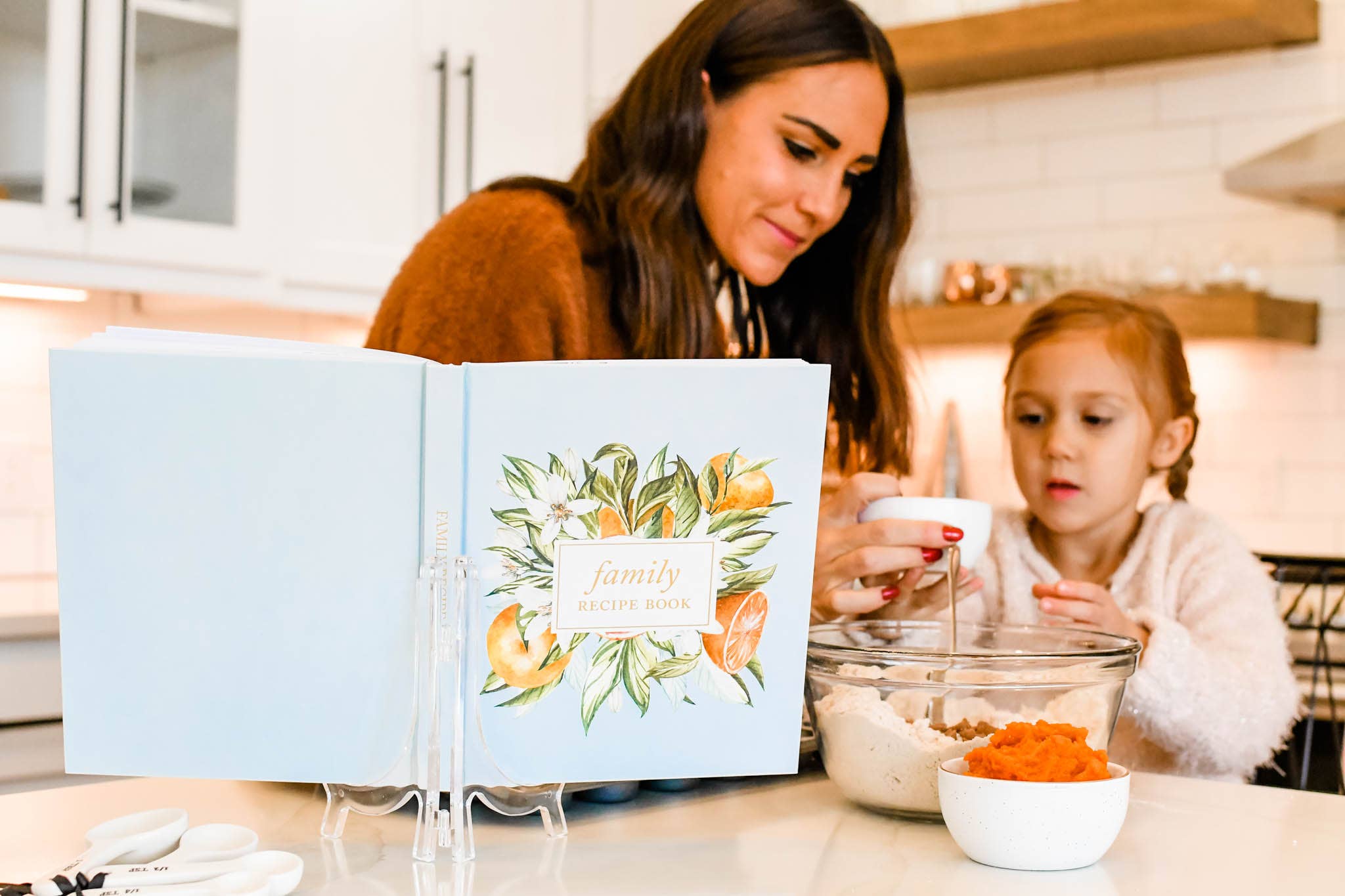 Family Recipe Book & Keepsake Journal | Christmas Gift