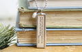 East of Eden John Steinbeck Literary Book Charm Necklace