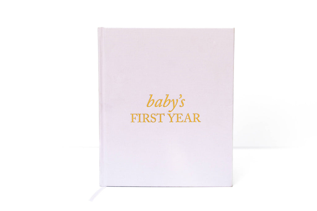 Baby's First Year Memory Book & Photo Album | Mother's Day: Dusty Rose