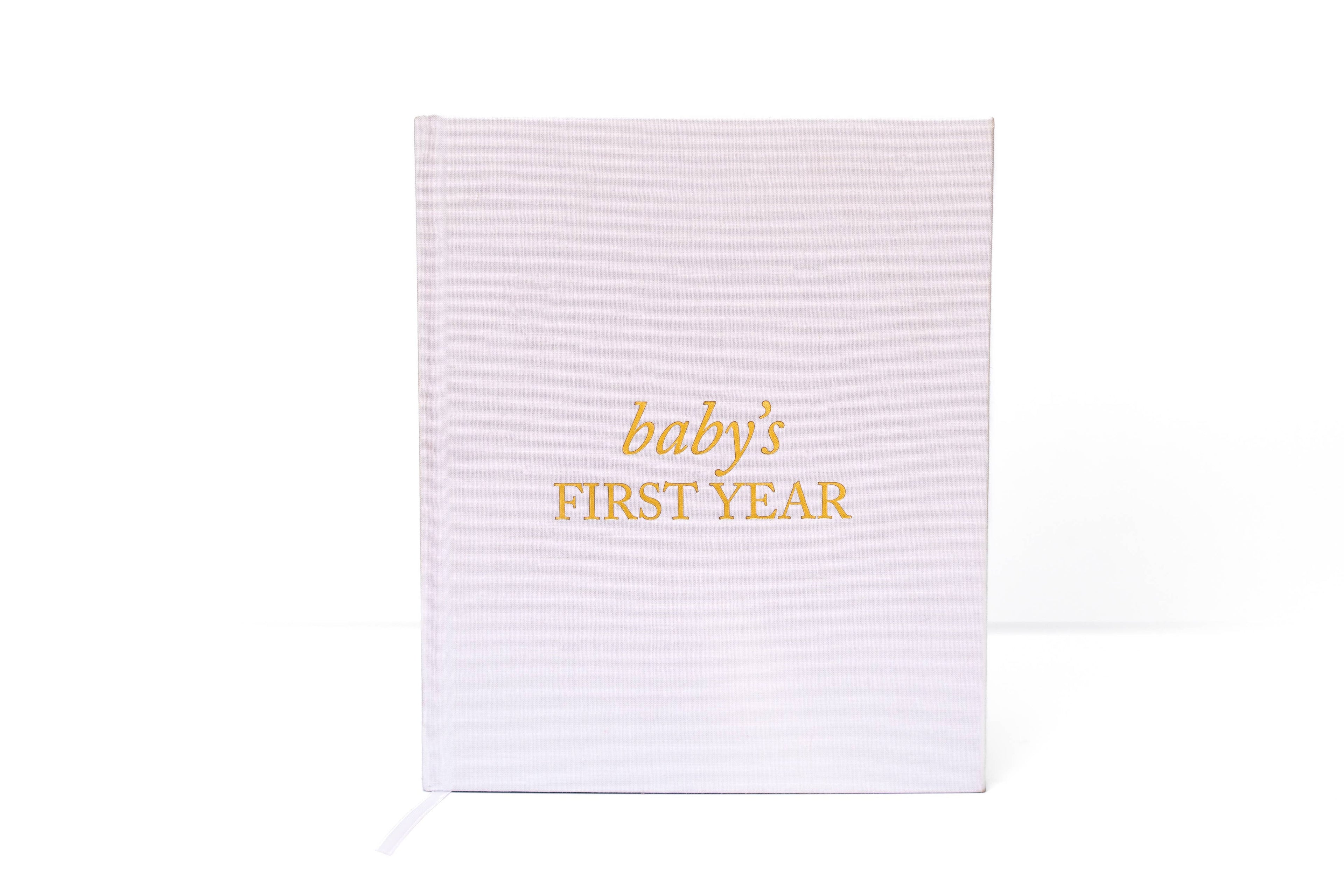 Baby's First Year Memory Book & Photo Album | Mother's Day: Dusty Rose