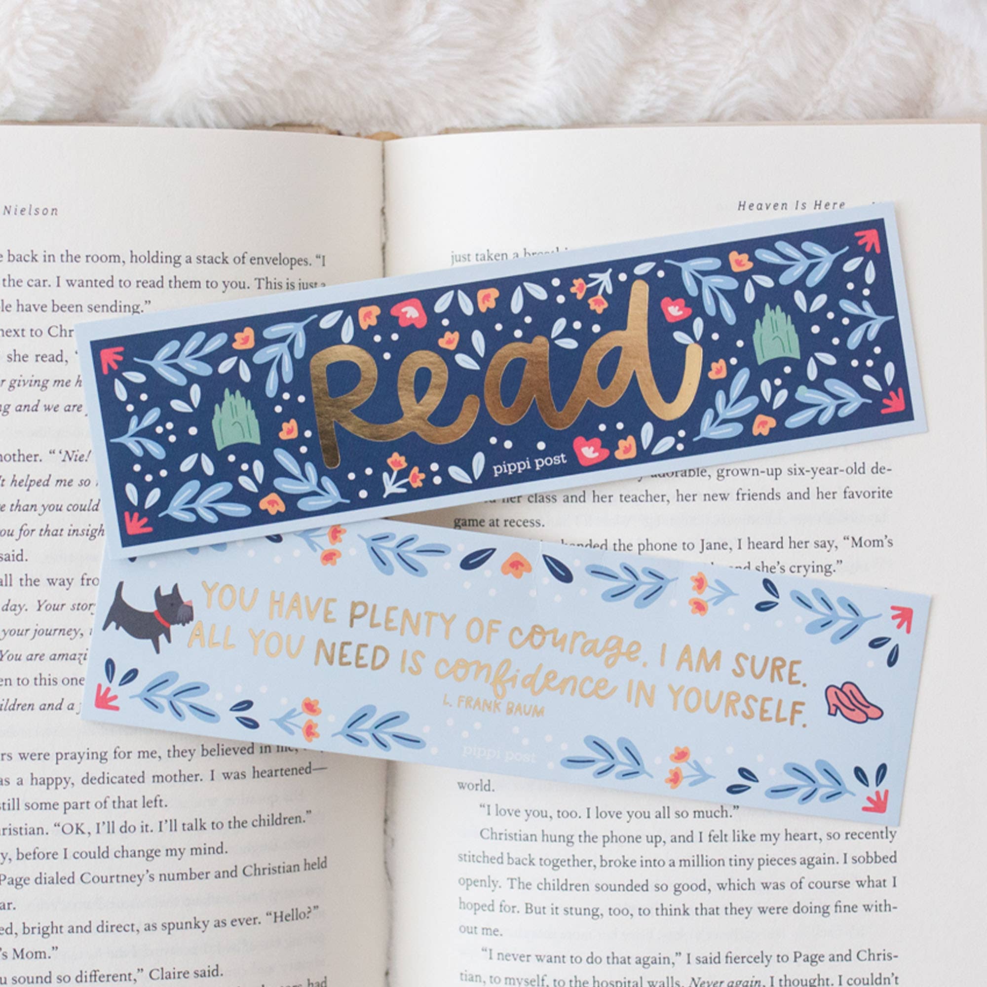 Read Wizard of Oz Gold Foil Bookmark Set