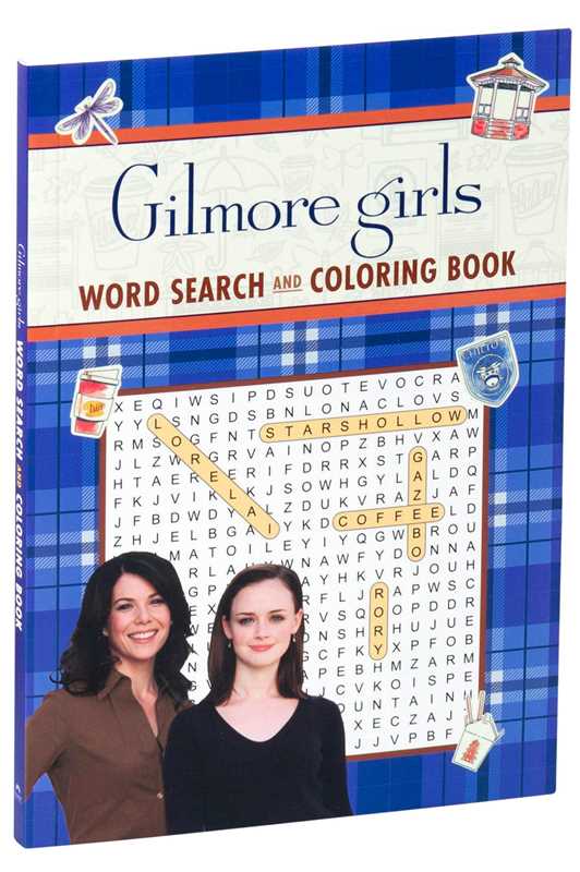 Gilmore Girls Word Search and Coloring Book