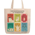 Tote Bag - Meowsterpieces of Kiterature